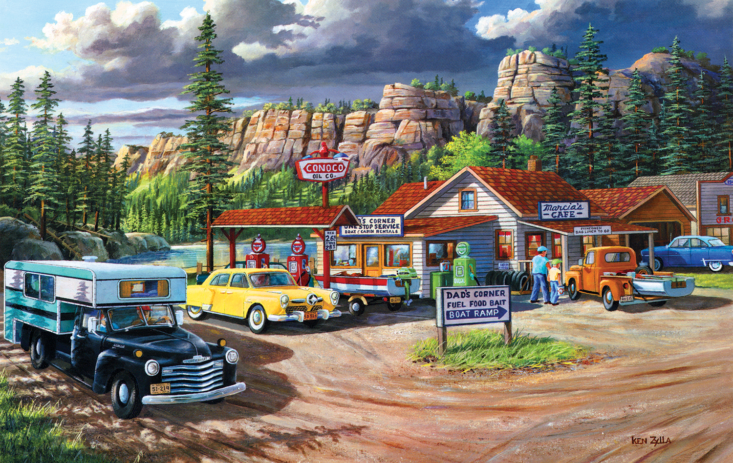 SunsOut Edge of the Heartland 550 Teile Puzzle Sunsout-39929 von SunsOut