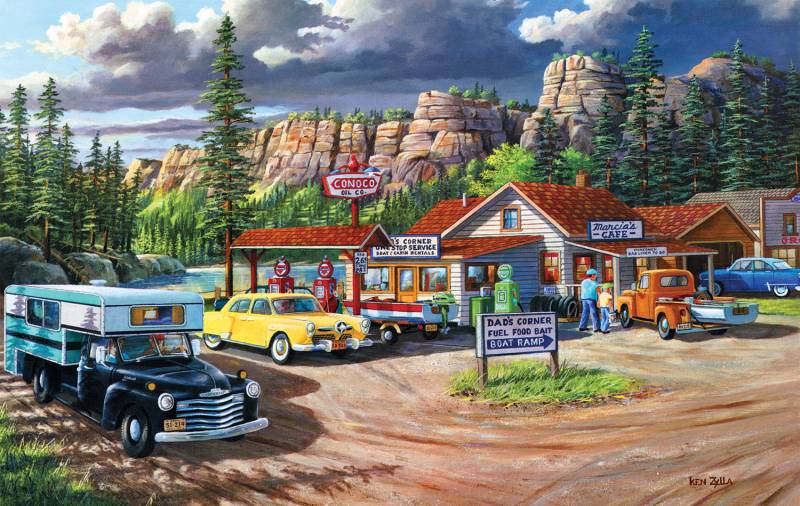 SunsOut Edge of the Heartland 550 Teile Puzzle Sunsout-39929 von SunsOut