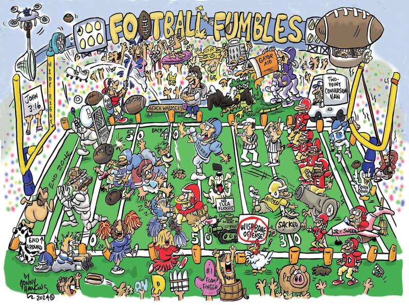 SunsOut Fußball-Fummel 1000 Teile Puzzle Sunsout-80140 von SunsOut
