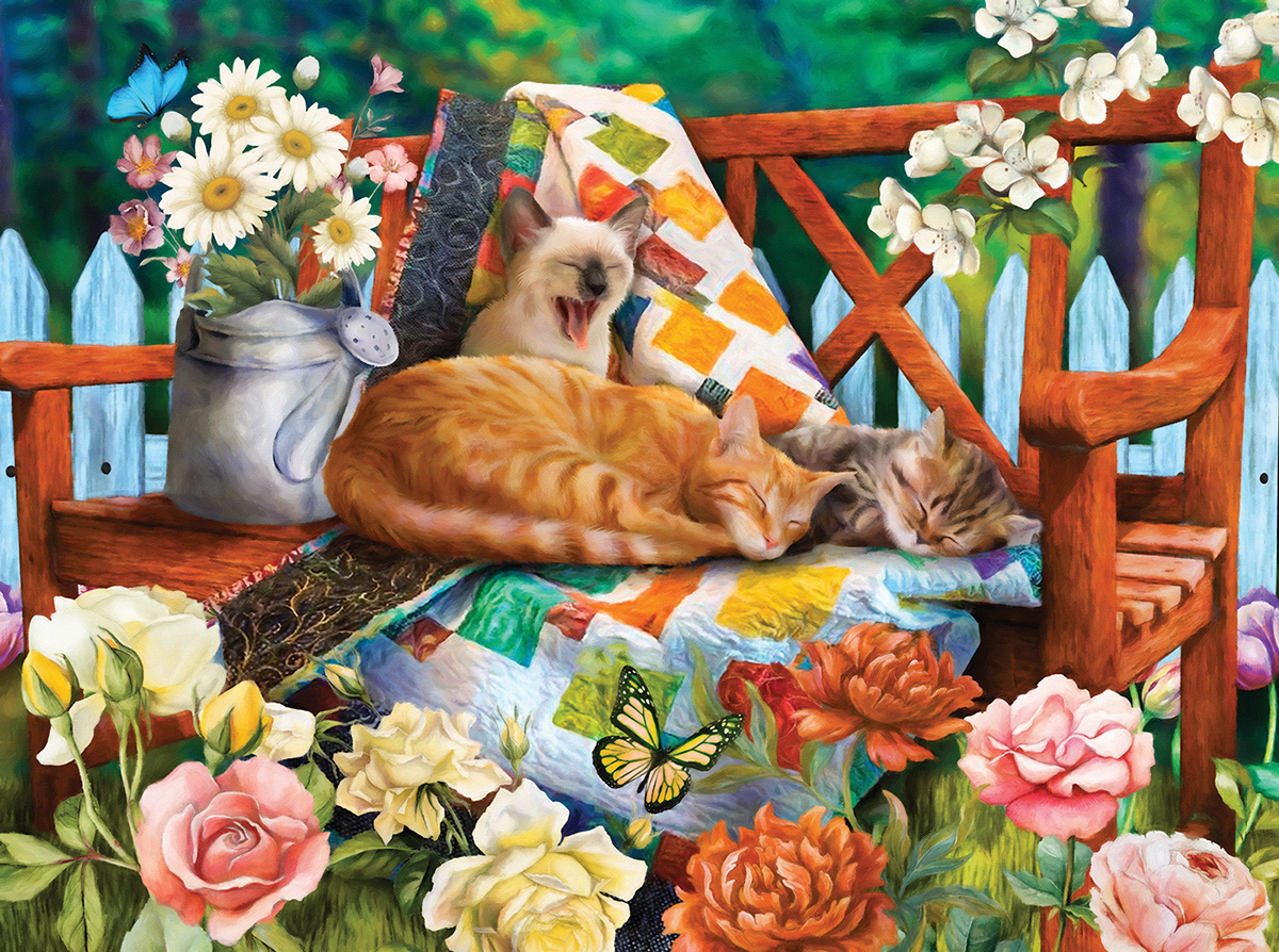 SunsOut Garden Cats 1000 Teile Puzzle Sunsout-28578 SunsOut Garden Cats 1000 Teile Puzzle Sunsout-28578 von SunsOut
