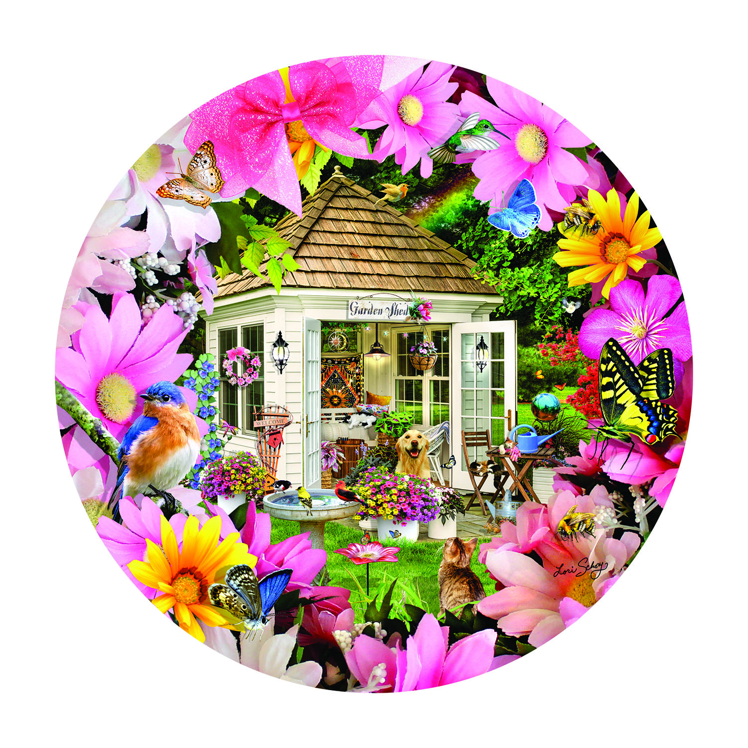 SunsOut Garden Shed in Flower 500 Teile Puzzle Sunsout-35254 SunsOut Garden Shed in Flower 500 Teile Puzzle Sunsout-35254 von SunsOut