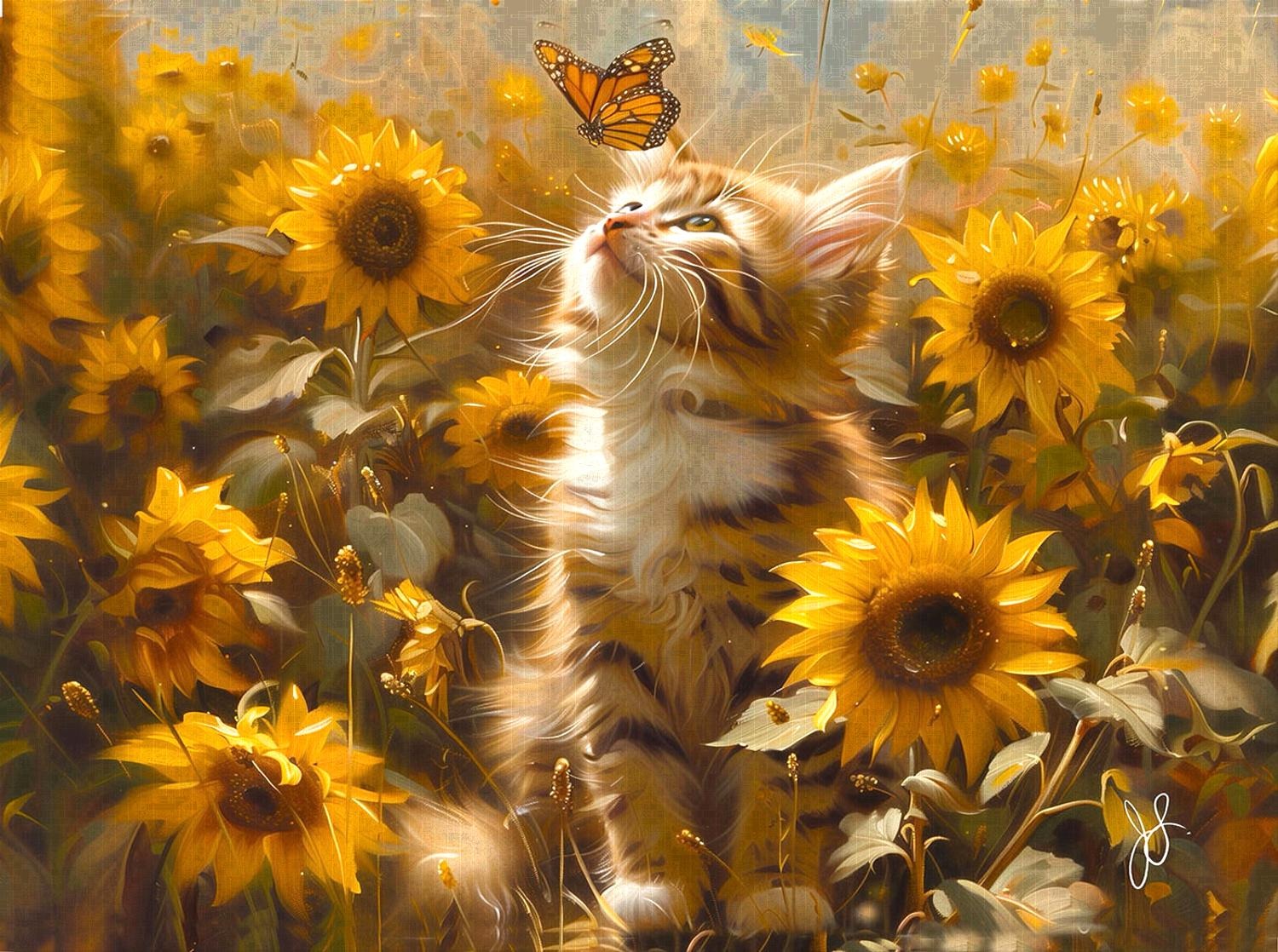 SunsOut Hallo neuer Freund 1000 Teile Puzzle Sunsout-77004 von SunsOut