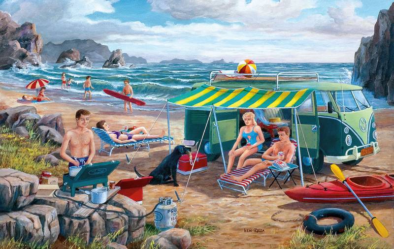SunsOut Holiday Weekend 550 Teile Puzzle Sunsout-39991 von SunsOut