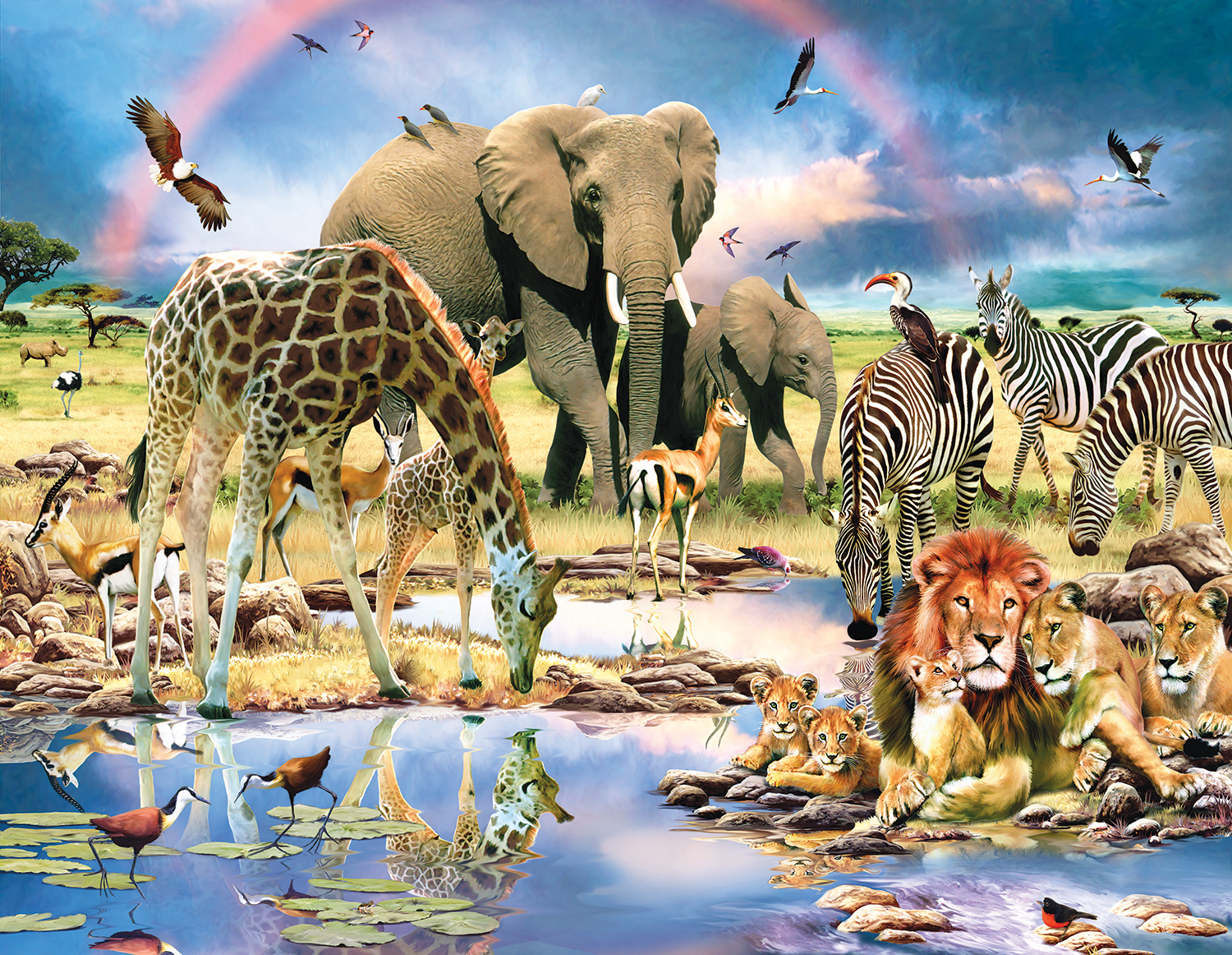 SunsOut Howard Robinson - Cradle of Life 1000 Teile Puzzle Sunsout-59398 SunsOut Howard Robinson - Cradle of Life 1000 Teile Puzzle Sunsout-59398 von SunsOut