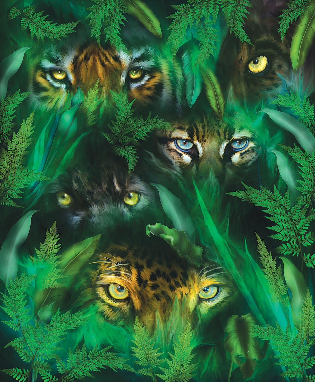 SunsOut Jungle Eyes 1000 Teile Puzzle Sunsout-55606 SunsOut Jungle Eyes 1000 Teile Puzzle Sunsout-55606 von SunsOut