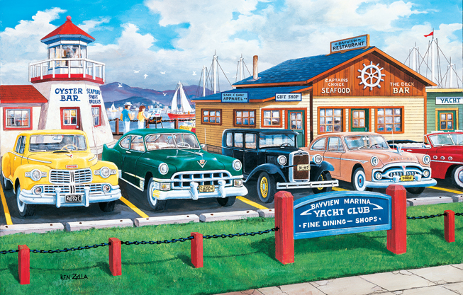 SunsOut Ken Zylla - Lap of Luxury 1000 Teile Puzzle Sunsout-39632 von SunsOut