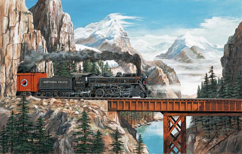 SunsOut Ken Zylla - Summit Pass 1000 Teile Puzzle Sunsout-39909 von SunsOut
