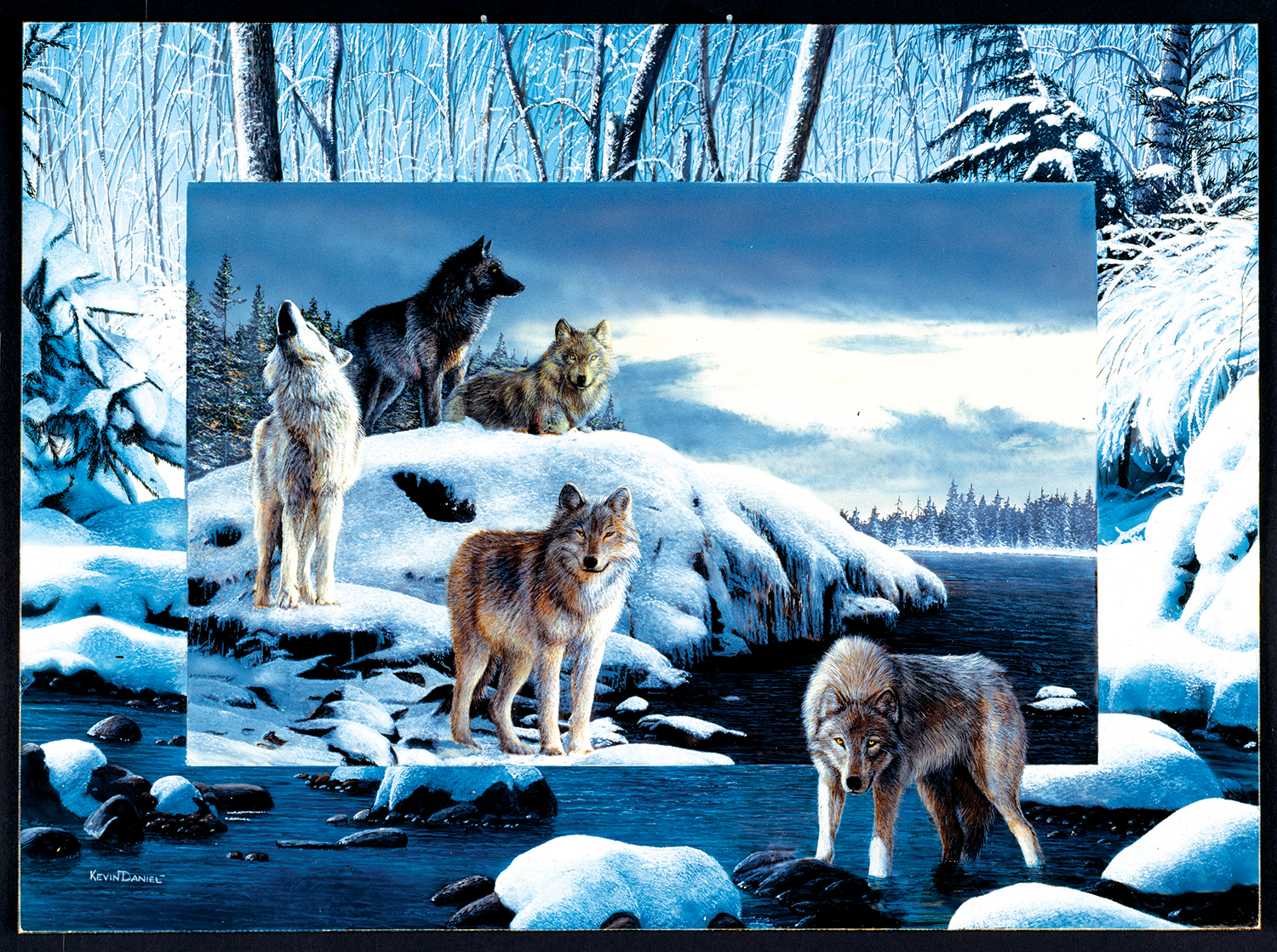 SunsOut Kevin Daniel - Ice Wolves 1000 Teile Puzzle Sunsout-55763 SunsOut Kevin Daniel - Ice Wolves 1000 Teile Puzzle Sunsout-55763 von SunsOut