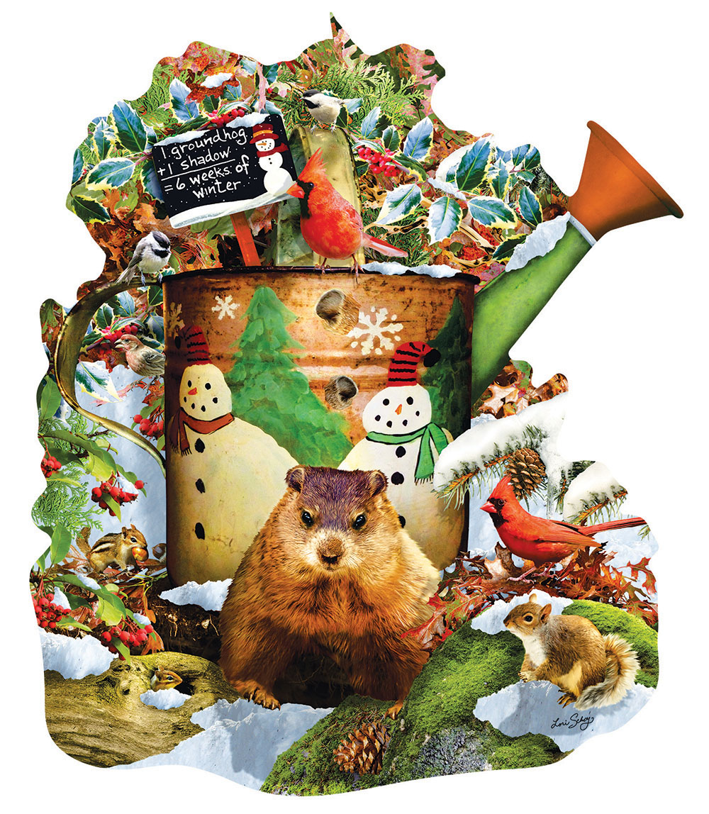 SunsOut Lori Schory - Groundhog Day 1000 Teile Puzzle Sunsout-97194 von SunsOut