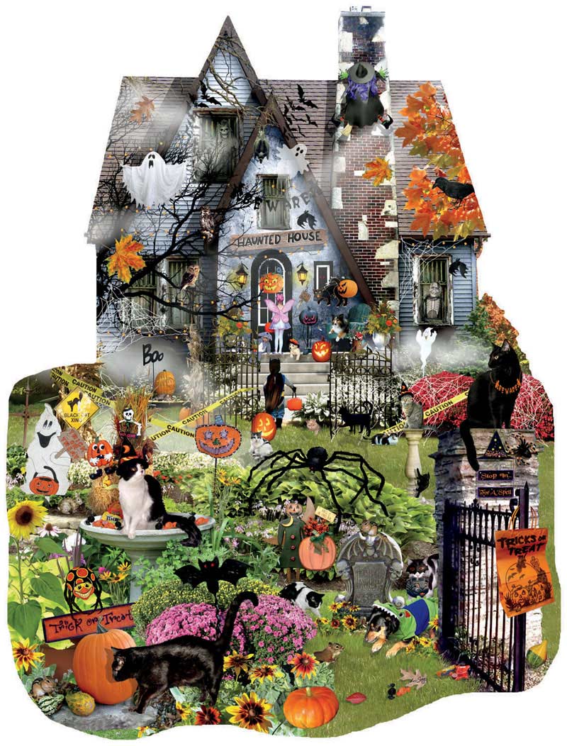 SunsOut Lori Schory - Spooky House 1000 Teile Puzzle Sunsout-95615 von SunsOut
