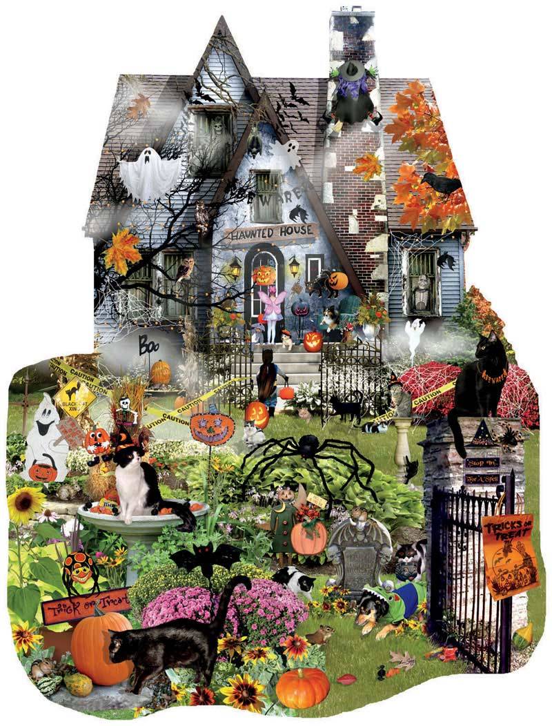 SunsOut Lori Schory - Spooky House 1000 Teile Puzzle Sunsout-95615 von SunsOut