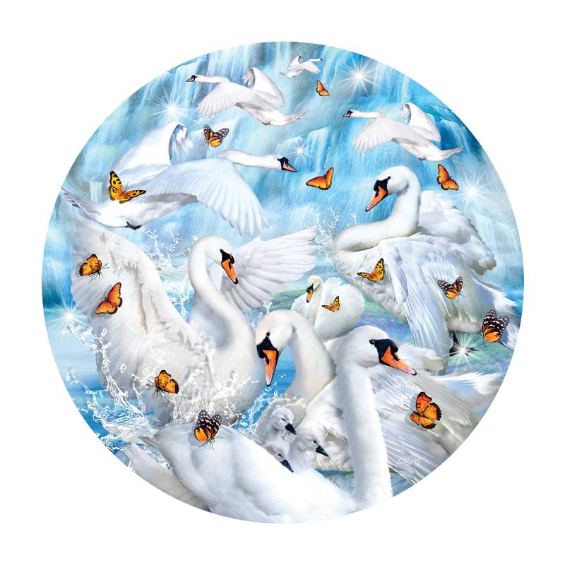 SunsOut Lori Schory - Swan Waterfall 1000 Teile Puzzle Sunsout-35134 von SunsOut