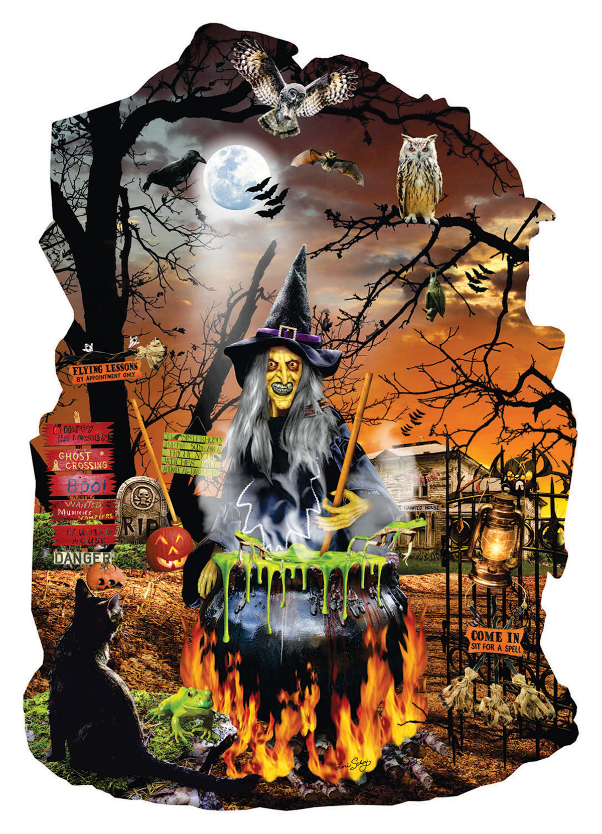 SunsOut Lori Schory - Witch's Brew 1000 Teile Puzzle Sunsout-96036 SunsOut Lori Schory - Witch's Brew 1000 Teile Puzzle Sunsout-96036 von SunsOut