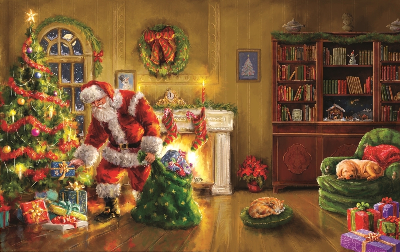 SunsOut Marcello Corti - Santa's Special Delivery 550 Teile Puzzle Sunsout-60607 von SunsOut