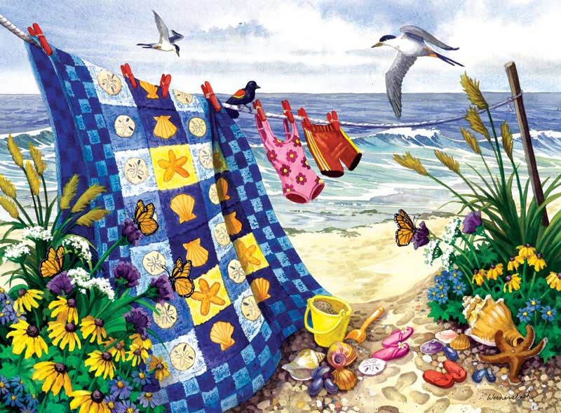 SunsOut Nancy Wernersbach - Seaside Summer 500 Teile Puzzle Sunsout-62956 SunsOut Nancy Wernersbach - Seaside Summer 500 Teile Puzzle Sunsout-62956 von SunsOut