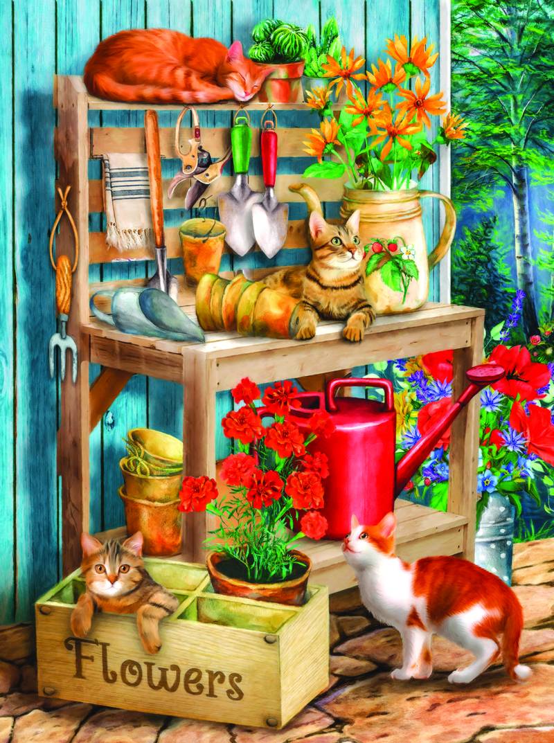 SunsOut Potting Table 1000 Teile Puzzle Sunsout-23028 SunsOut Potting Table 1000 Teile Puzzle Sunsout-23028 von SunsOut