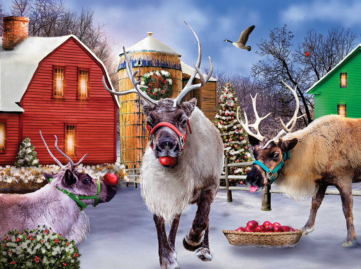 SunsOut Reindeer Farm 1000 Teile Puzzle Sunsout-72027 SunsOut Reindeer Farm 1000 Teile Puzzle Sunsout-72027 von SunsOut