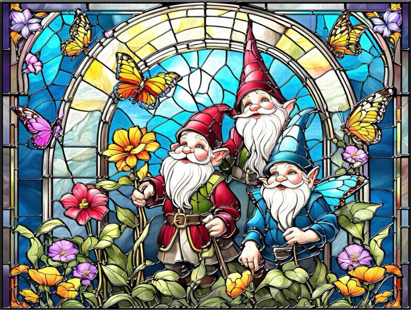 SunsOut SG Zwerge 300 Teile Puzzle Sunsout-71864 von SunsOut