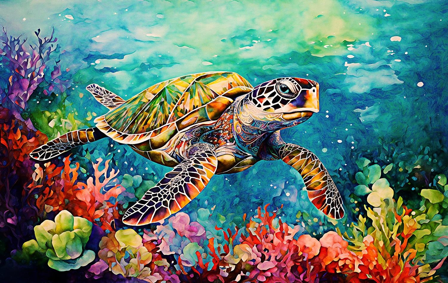SunsOut Schwimmen gehen 550 Teile Puzzle Sunsout-71372 von SunsOut
