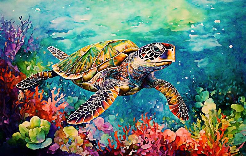 SunsOut Schwimmen gehen 550 Teile Puzzle Sunsout-71372 von SunsOut