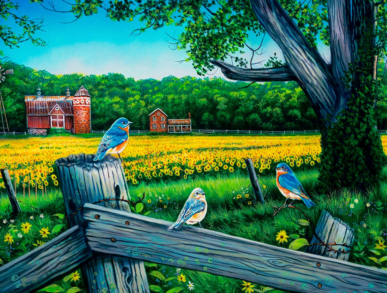 SunsOut Sonnenblumental-Blues 500 Teile Puzzle Sunsout-60862 SunsOut Sonnenblumental-Blues 500 Teile Puzzle Sunsout-60862 von SunsOut