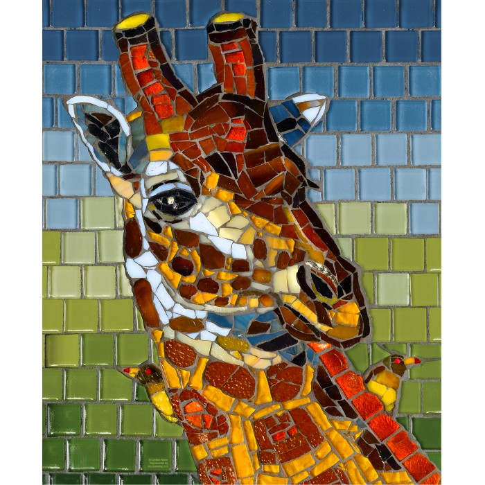 SunsOut - Stained Glass Giraffe - 1000 Teile von SunsOut