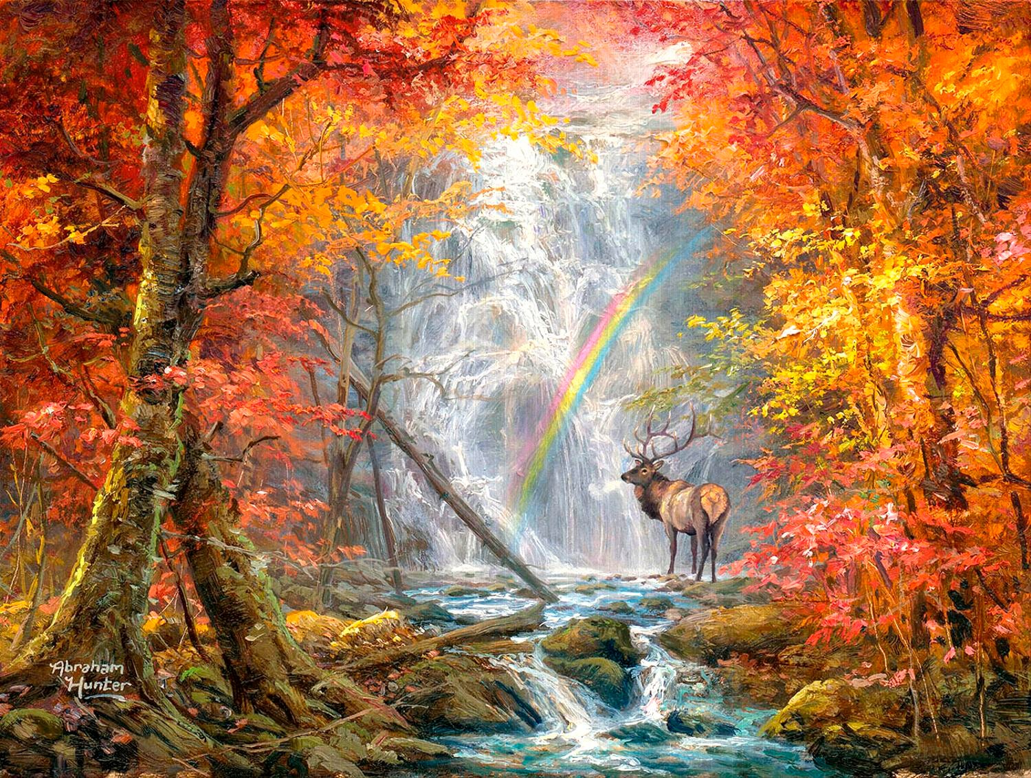 SunsOut Wapiti Wasserfälle 500 Teile Puzzle Sunsout-69425 SunsOut Wapiti Wasserfälle 500 Teile Puzzle Sunsout-69425 von SunsOut