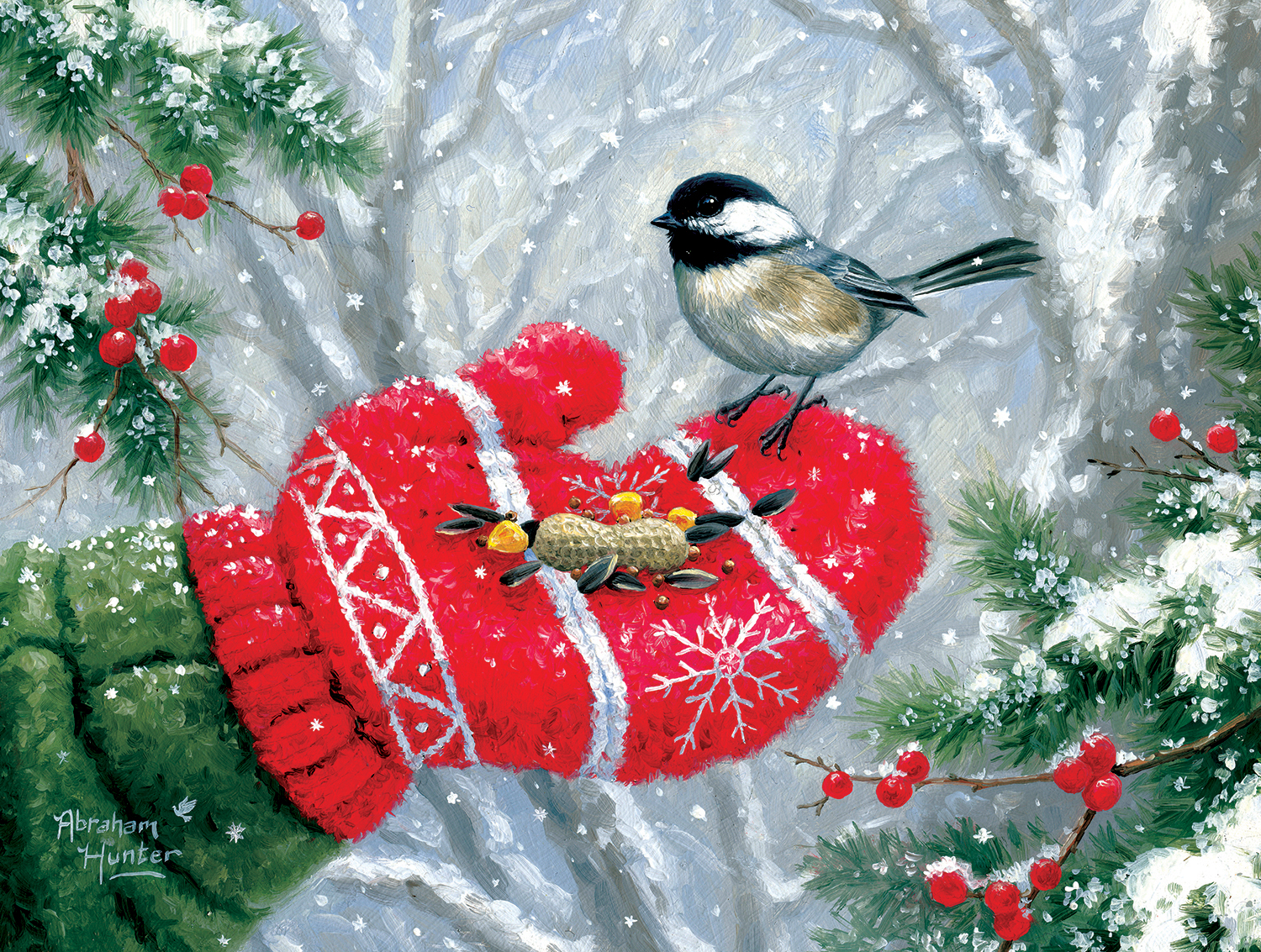 SunsOut Winterliche Begegnung 300 Teile Puzzle Sunsout-69764 SunsOut Winterliche Begegnung 300 Teile Puzzle Sunsout-69764 von SunsOut