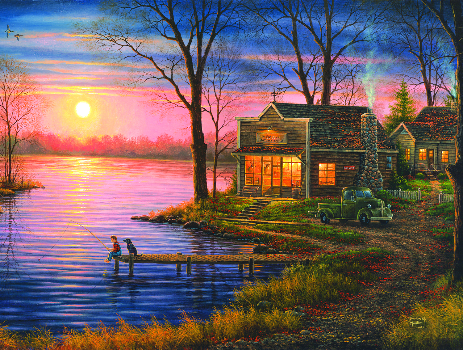 SunsOut XXL Teile - Bait Shop 500 Teile Puzzle Sunsout-69722 SunsOut XXL Teile - Bait Shop 500 Teile Puzzle Sunsout-69722 von SunsOut