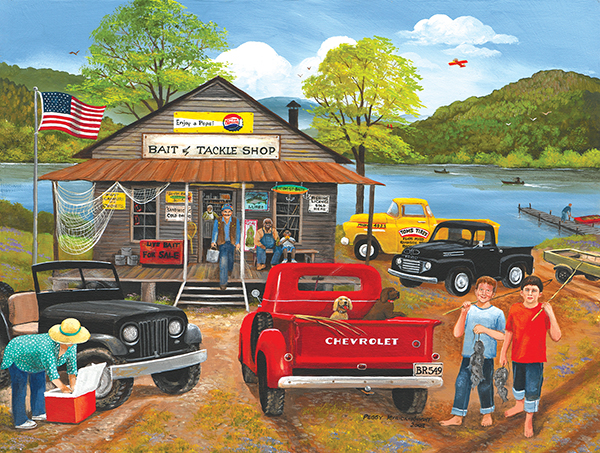 SunsOut XXL Teile - Bait & Tackle Shop 300 Teile Puzzle Sunsout-22140 SunsOut XXL Teile - Bait & Tackle Shop 300 Teile Puzzle Sunsout-22140 von SunsOut