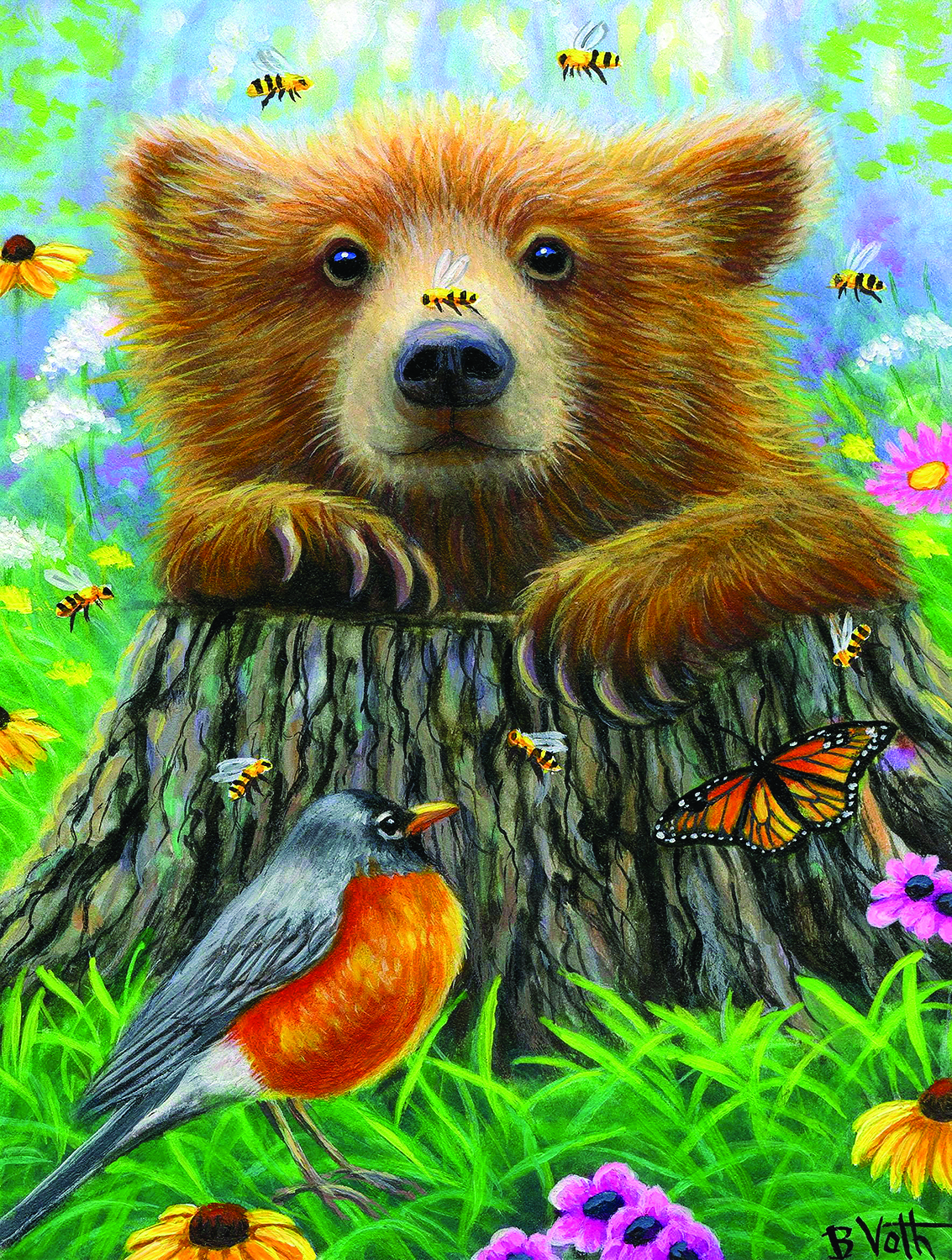 SunsOut XXL Teile - Bee Happy 300 Teile Puzzle Sunsout-52030 SunsOut XXL Teile - Bee Happy 300 Teile Puzzle Sunsout-52030 von SunsOut