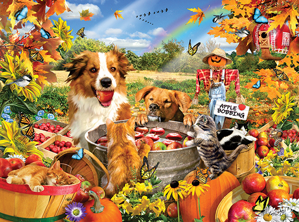 SunsOut XXL Teile - Bobbing for Apples 300 Teile Puzzle Sunsout-35106 SunsOut XXL Teile - Bobbing for Apples 300 Teile Puzzle Sunsout-35106 von SunsOut