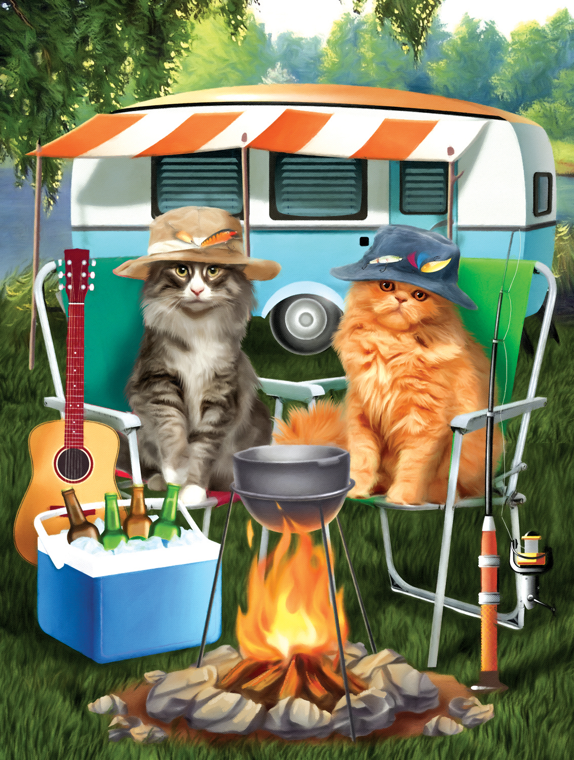 SunsOut XXL Teile - Camping-Kumpels 300 Teile Puzzle Sunsout-29762 SunsOut XXL Teile - Camping-Kumpels 300 Teile Puzzle Sunsout-29762 von SunsOut