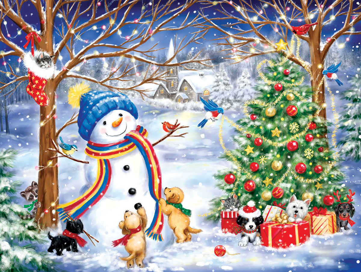 SunsOut XXL Teile - Christmas in the Wood 300 Teile Puzzle Sunsout-35335 SunsOut XXL Teile - Christmas in the Wood 300 Teile Puzzle Sunsout-35335 von SunsOut