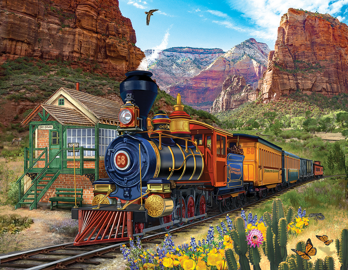 SunsOut XXL Teile - Dry Gulch 1000 Teile Puzzle Sunsout-31532 SunsOut XXL Teile - Dry Gulch 1000 Teile Puzzle Sunsout-31532 von SunsOut