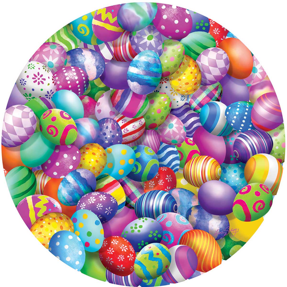 SunsOut XXL Teile - Easter Eggs 500 Teile Puzzle Sunsout-34873 von SunsOut