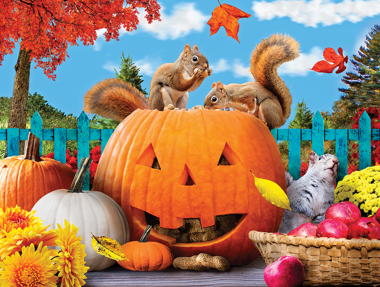 SunsOut XXL Teile - Fall Feast 500 Teile Puzzle Sunsout-72013 SunsOut XXL Teile - Fall Feast 500 Teile Puzzle Sunsout-72013 von SunsOut