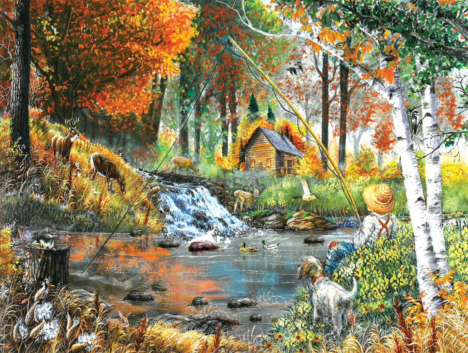SunsOut XXL Teile - Fishing Companions 500 Teile Puzzle Sunsout-52317 SunsOut XXL Teile - Fishing Companions 500 Teile Puzzle Sunsout-52317 von SunsOut