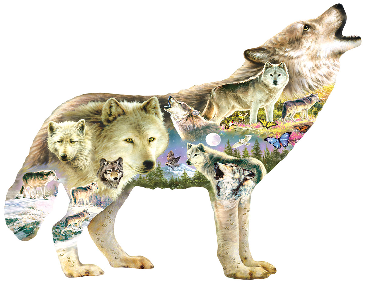SunsOut XXL Teile - Greg Giordano - Meadow Wolf 750 Teile Puzzle Sunsout-96038 SunsOut XXL Teile - Greg Giordano - Meadow Wolf 750 Teile Puzzle Sunsout-96038 von SunsOut