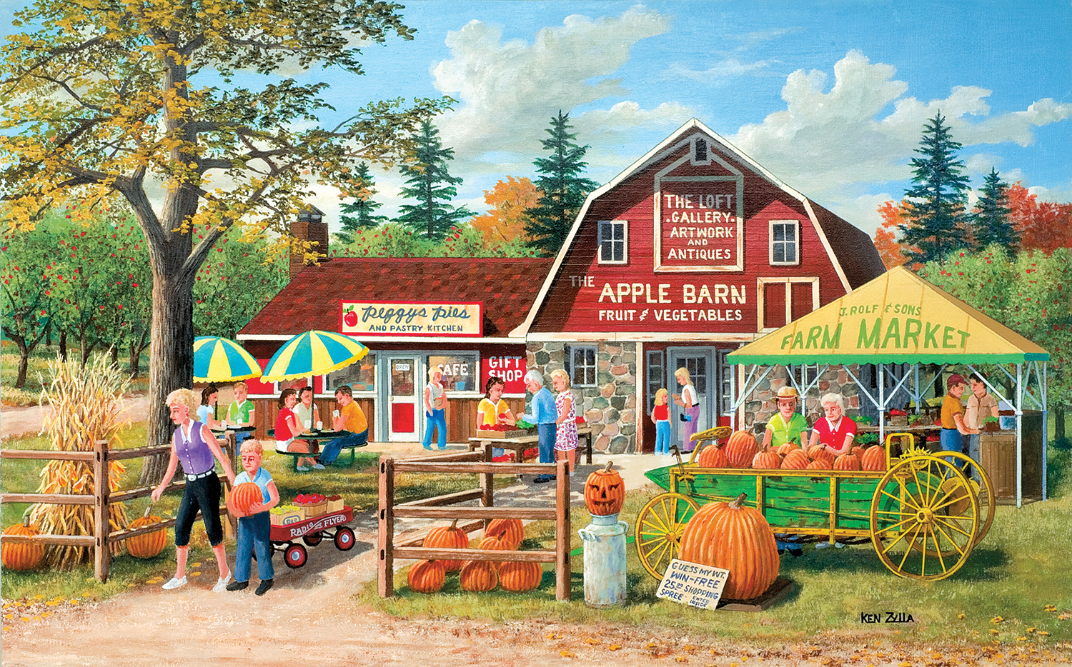 SunsOut XXL Teile - Harvest Market 300 Teile Puzzle Sunsout-39974 SunsOut XXL Teile - Harvest Market 300 Teile Puzzle Sunsout-39974 von SunsOut