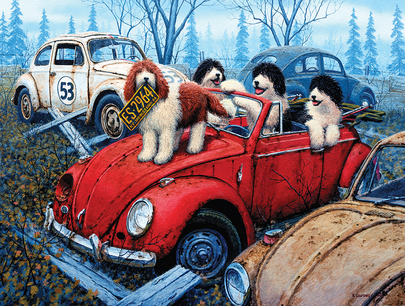 SunsOut XXL Teile - Hit the Road 500 Teile Puzzle Sunsout-61667 SunsOut XXL Teile - Hit the Road 500 Teile Puzzle Sunsout-61667 von SunsOut