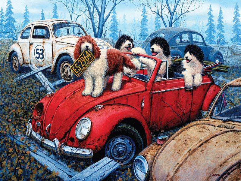 SunsOut XXL Teile - Hit the Road 500 Teile Puzzle Sunsout-61667 von SunsOut