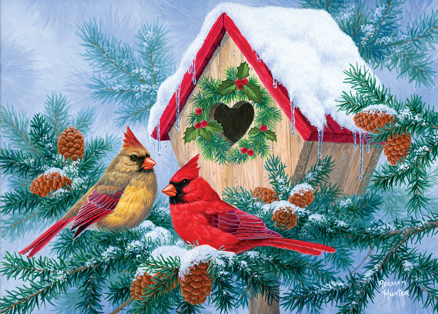 SunsOut XXL Teile - Home Tweet Home 300 Teile Puzzle Sunsout-69712 von SunsOut