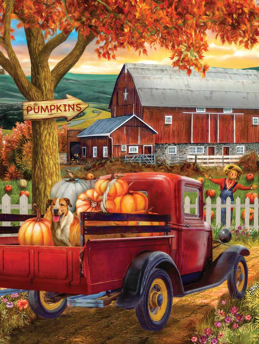 SunsOut XXL Teile - Kürbis-Saison 500 Teile Puzzle Sunsout-23042 SunsOut XXL Teile - Kürbis-Saison 500 Teile Puzzle Sunsout-23042 von SunsOut
