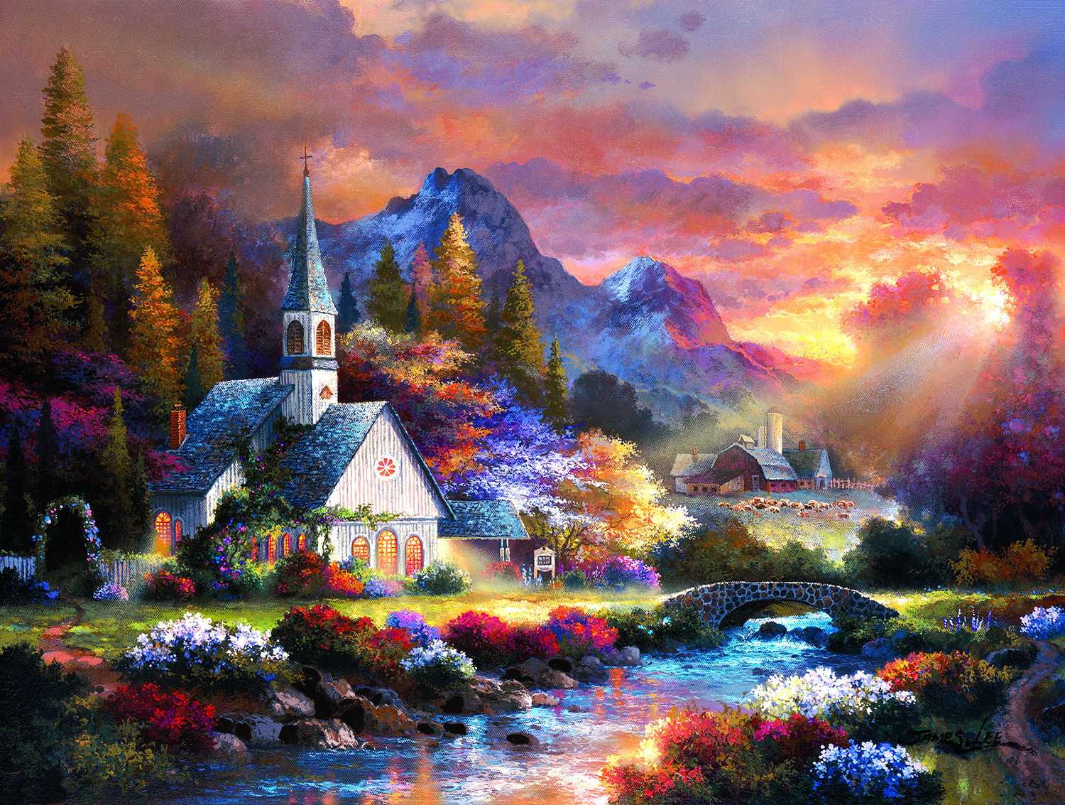 SunsOut XXL Teile - Morning of Hope 500 Teile Puzzle Sunsout-18024 SunsOut XXL Teile - Morning of Hope 500 Teile Puzzle Sunsout-18024 von SunsOut