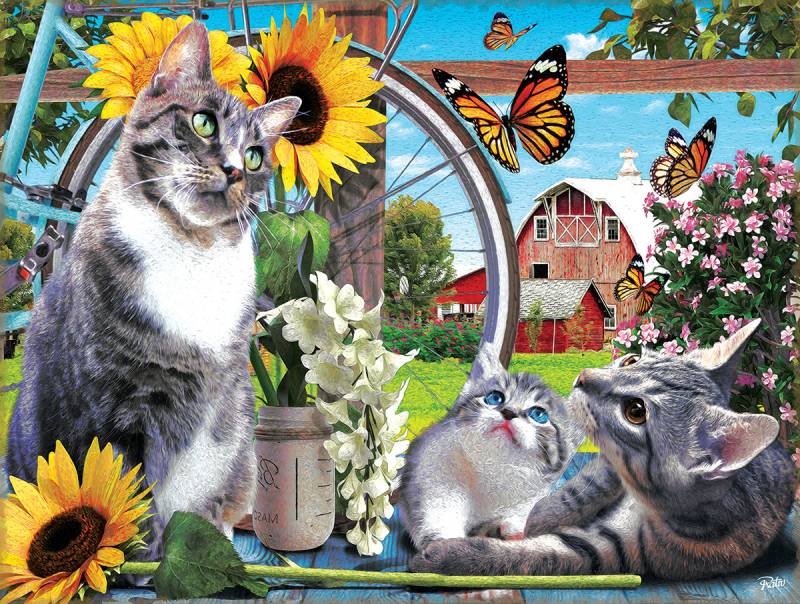 SunsOut XXL Teile - Out of Reach 300 Teile Puzzle Sunsout-42371 von SunsOut