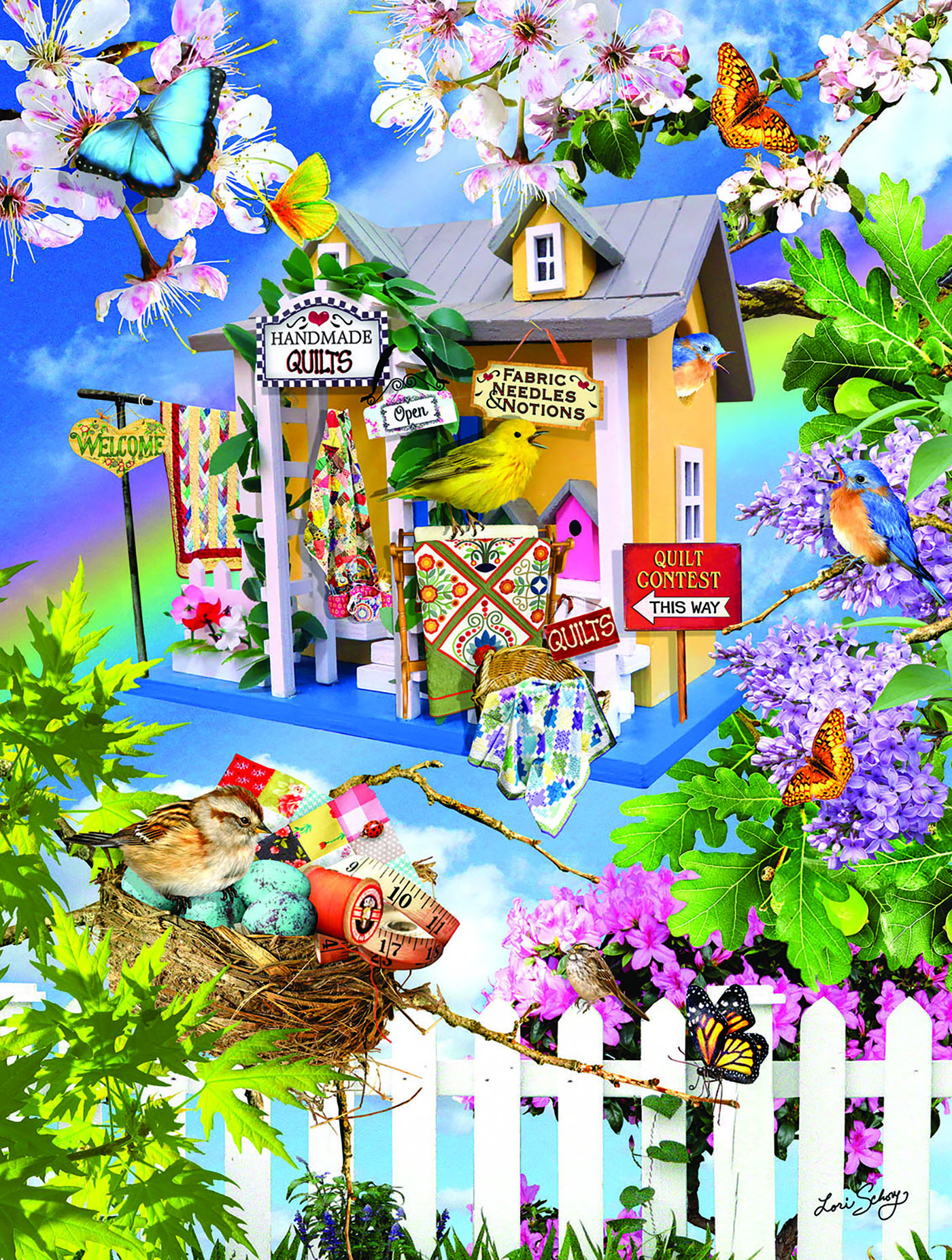 SunsOut XXL Teile - Quilts auf Wolke Sieben 500 Teile Puzzle Sunsout-35325 SunsOut XXL Teile - Quilts auf Wolke Sieben 500 Teile Puzzle Sunsout-35325 von SunsOut