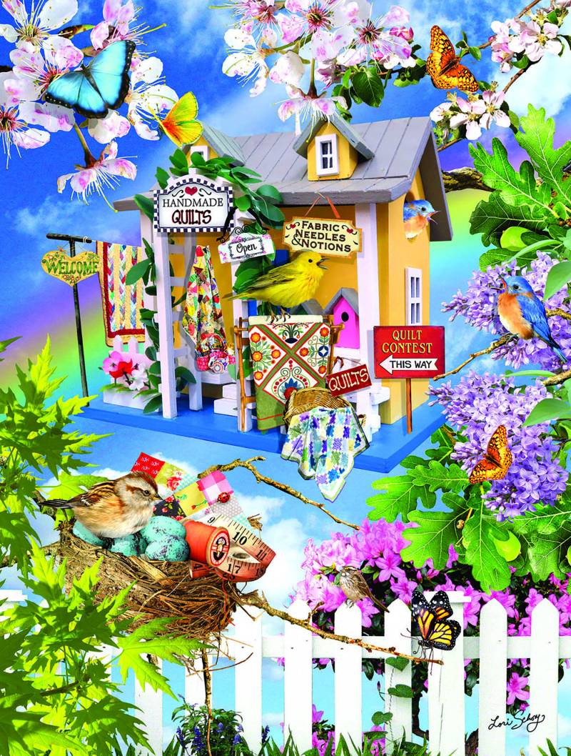 SunsOut XXL Teile - Quilts auf Wolke Sieben 500 Teile Puzzle Sunsout-35325 von SunsOut