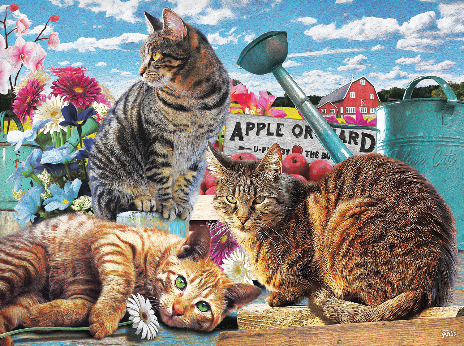 SunsOut XXL Teile - Streuobstwiese 300 Teile Puzzle Sunsout-42222 SunsOut XXL Teile - Streuobstwiese 300 Teile Puzzle Sunsout-42222 von SunsOut