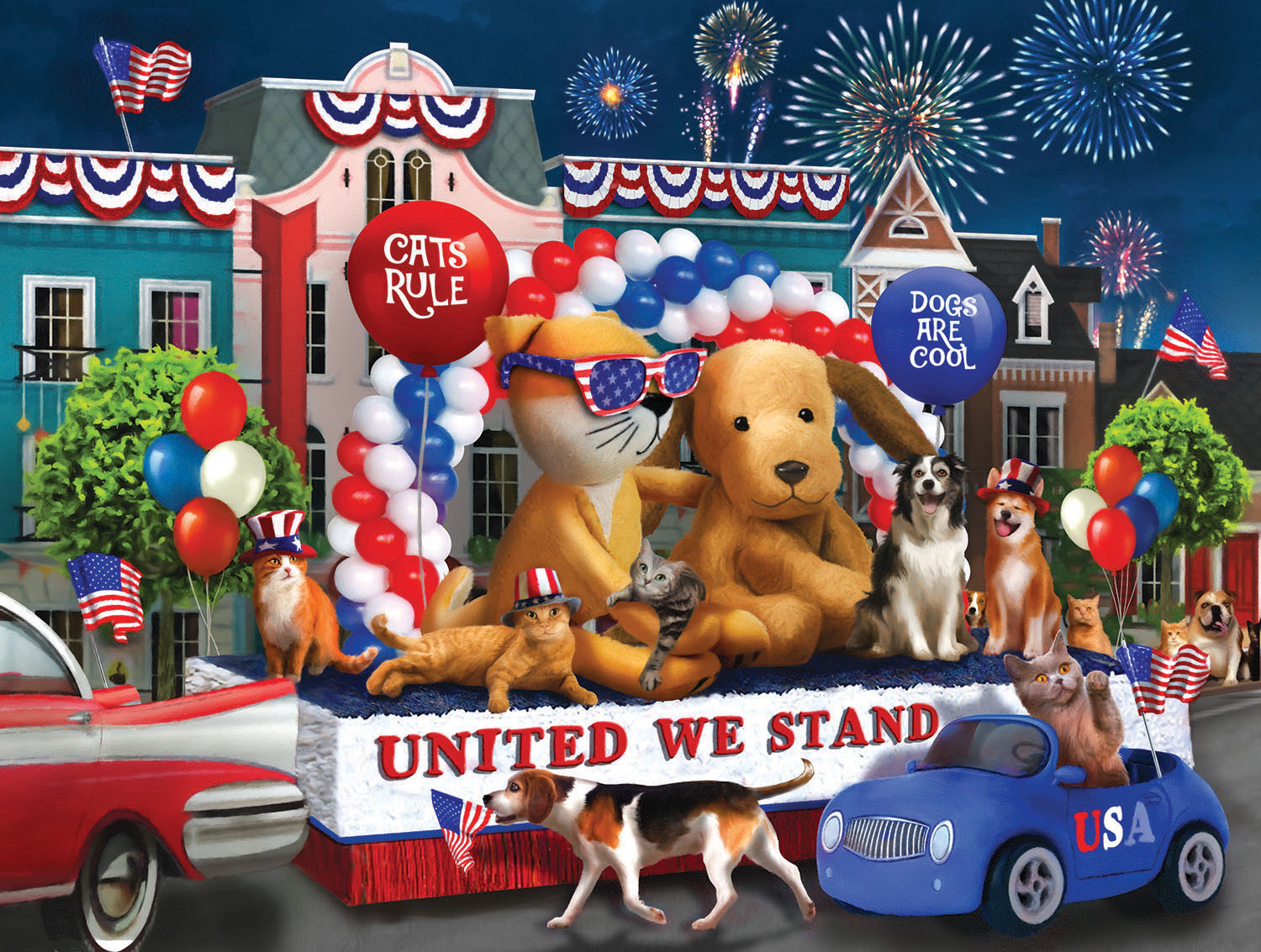 SunsOut XXL Teile - United We Stand 300 Teile Puzzle Sunsout-29771 SunsOut XXL Teile - United We Stand 300 Teile Puzzle Sunsout-29771 von SunsOut